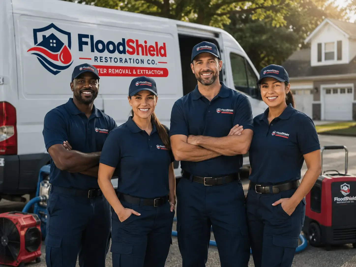 Flood Damage Restoration company in East Concord, NY